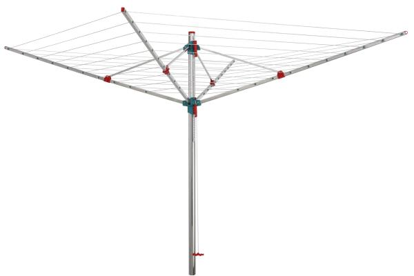 Blome Wäschespinne Idea, Wäscheschirm, 60 m Leinenlänge, inkl.Eindreh Bodenhülse